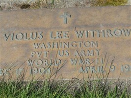 Violus Lee Withrow Violus Lee Withrow