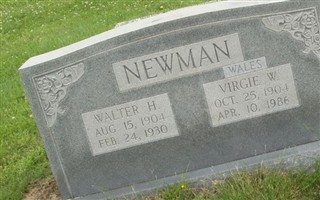 Virgie Mae Widner Newman Wales Virgie Mae Widner Newman Wales