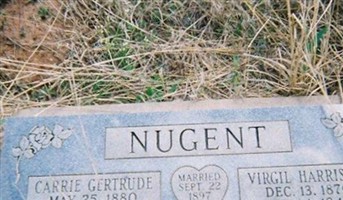 Virgil Harrison Nugent Virgil Harrison Nugent