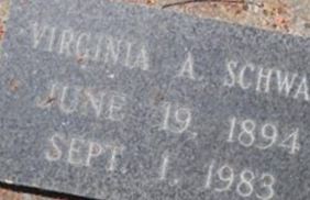 Virginia Angela Bacigalupi Schwab