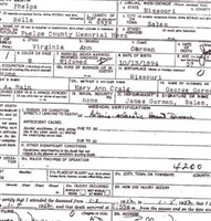 Virginia Ann Bain Gorman Virginia Ann Bain Gorman