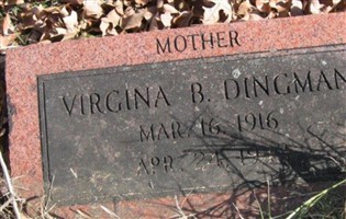 Virginia B. Dingman Virginia B. Dingman