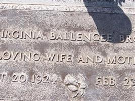 Virginia Ballengee Brown