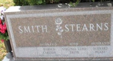 Virginia Belle Lund Smith Stearns