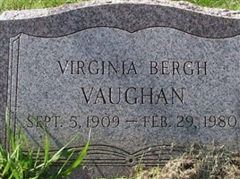 Virginia Bergh Vaughan Virginia Bergh Vaughan