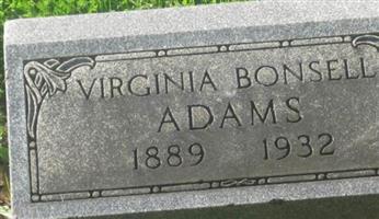 Virginia Bonsell Adams