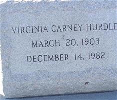 Virginia Carney Hurdle