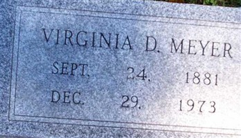 Virginia D. Meyer