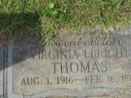 Virginia Ebright Thomas