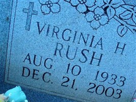 Virginia H. Rush Virginia H. Rush