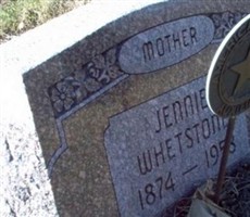 Virginia L "Jennie" McCarty Whetstone Virginia L "Jennie" McCarty Whetstone