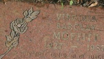 Virginia L Barclay Moffitt