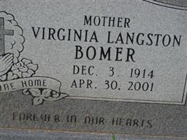 Virginia Langston Bomer