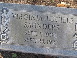 Virginia Lucille Saunders Virginia Lucille Saunders