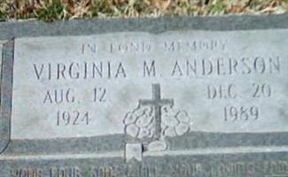 Virginia M. Anderson