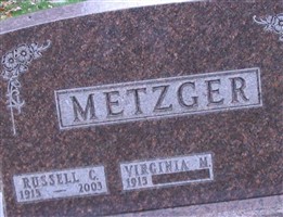 Virginia M. Kline Metzger Virginia M. Kline Metzger
