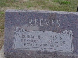 Virginia M. Rhoades Reeves Virginia M. Rhoades Reeves