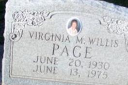 Virginia M Willis Page