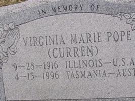 Virginia Marie Curren Pope