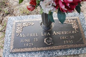 Virginia Murrel Lea Anderson Virginia Murrel Lea Anderson