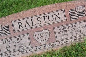 Virginia P Foster Ralston