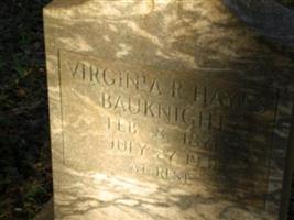 Virginia R. Hayes Bauknight