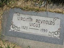 Virginia Reynolds Vigus Virginia Reynolds Vigus
