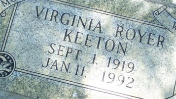 Virginia Royer Keeton