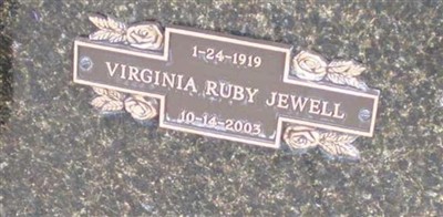 Virginia Ruby Jewell Virginia Ruby Jewell