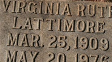 Virginia Ruth Lattimore