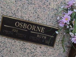 Virginia Ruth Spence Osborne Virginia Ruth Spence Osborne