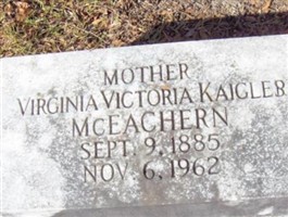 Virginia Victoria Kaigler McEachern