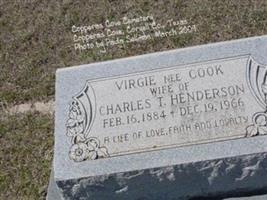 Virginia "Virgie" Cook Henderson