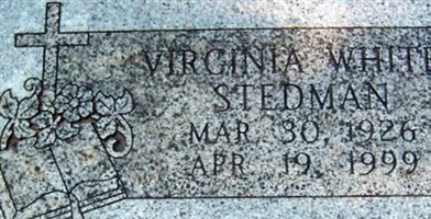 Virginia White Stedman