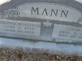 Virginia Winstead Mann