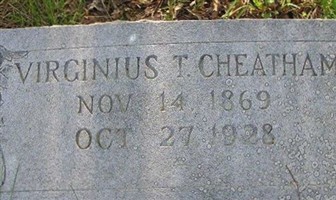 Virginius T Cheatham