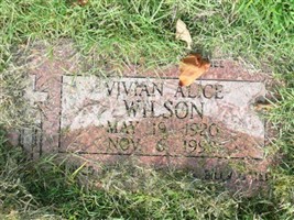 Vivian Alice Wilson Vivian Alice Wilson