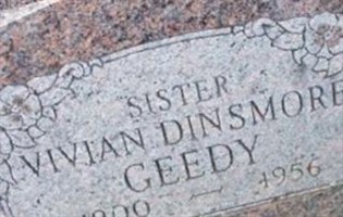Vivian Dinsmore Geedy
