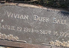 Vivian Duff Ball