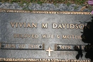 Vivian Eulalia McSwain Davidson