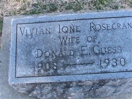 Vivian Ione Rosecrans Guess