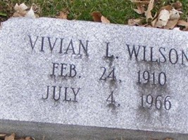 VIVIAN L. WILSON VIVIAN L. WILSON