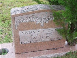 Vivian M Crowder