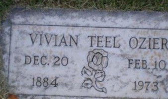 Vivian Teel Ozier Vivian Teel Ozier