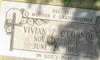Vivian Zeretha Higgins O'Connor Vivian Zeretha Higgins O'Connor