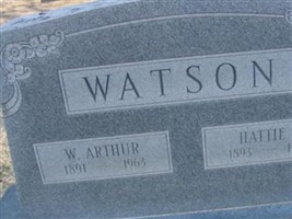 W Arthur Watson W Arthur Watson