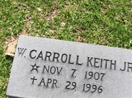 W Carroll Keith, Jr