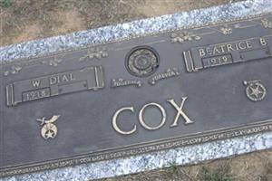 W Dial Cox