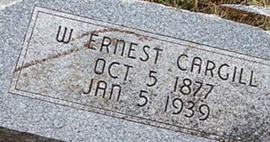 W Earnest Cargill W Earnest Cargill