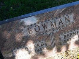 W Edward Bowman
